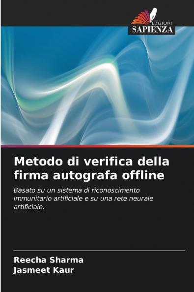 Metodo di verifica della firma autografa offline