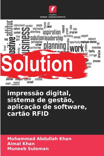 impressão digital sistema de gestão aplicação de software cartão RFID