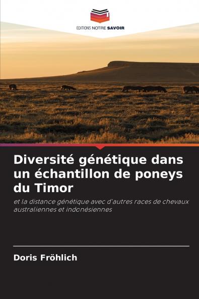 Diversité génétique dans un échantillon de poneys du Timor