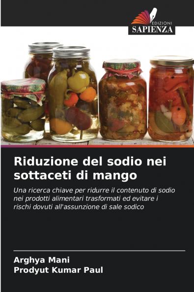 Riduzione del sodio nei sottaceti di mango