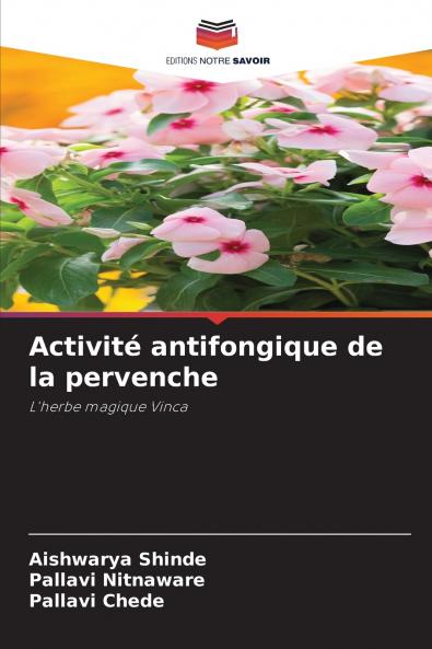 Activité antifongique de la pervenche