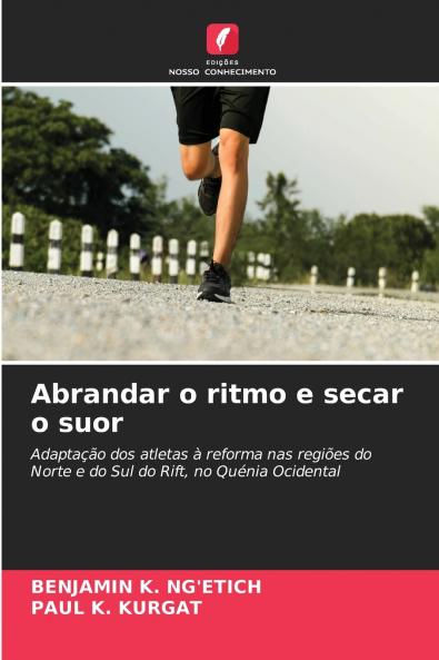 Abrandar o ritmo e secar o suor