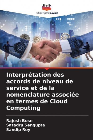 Interprétation des accords de niveau de service et de la nomenclature associée en termes de Cloud Computing