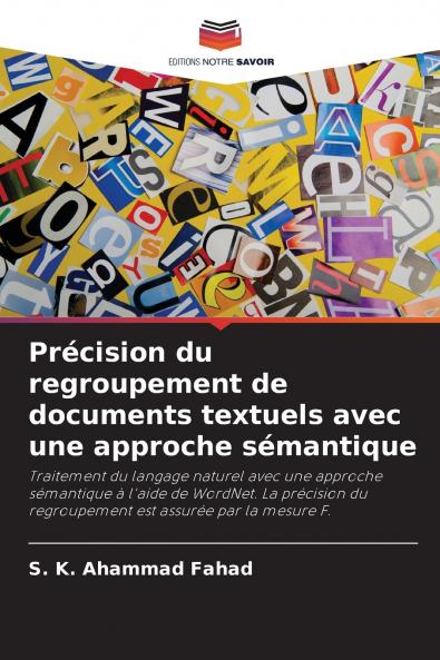 Précision du regroupement de documents textuels avec une approche sémantique