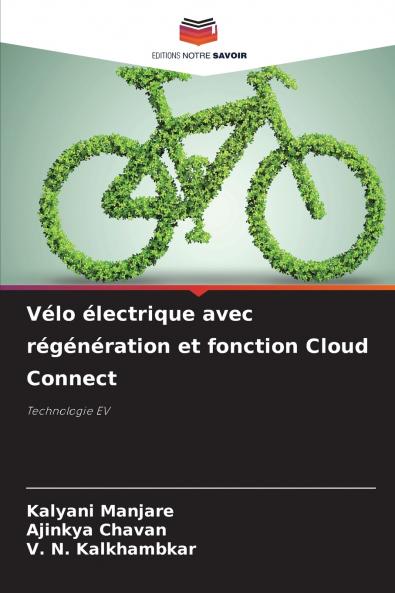 Vélo électrique avec régénération et fonction Cloud Connect