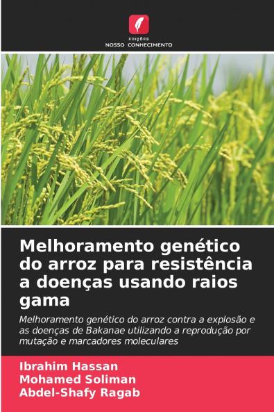 Melhoramento genético do arroz para resistência a doenças usando raios gama
