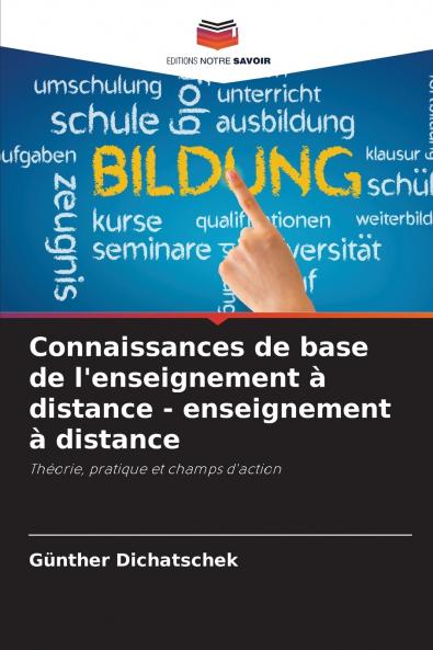 Connaissances de base de l'enseignement à distance - enseignement à distance