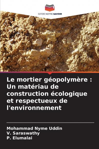 Le mortier géopolymère