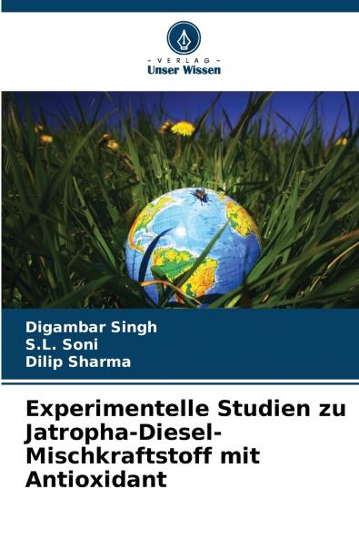 Experimentelle Studien zu Jatropha-Diesel-Mischkraftstoff mit Antioxidant