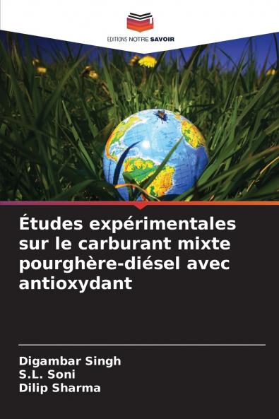 Études expérimentales sur le carburant mixte pourghère-diésel avec antioxydant