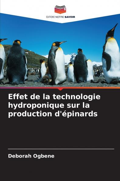 Effet de la technologie hydroponique sur la production d'épinards
