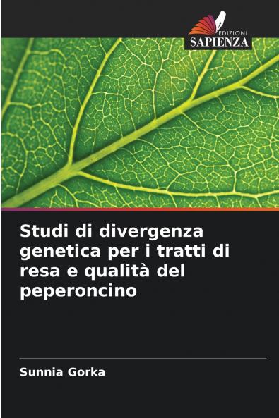 Studi di divergenza genetica per i tratti di resa e qualità del peperoncino