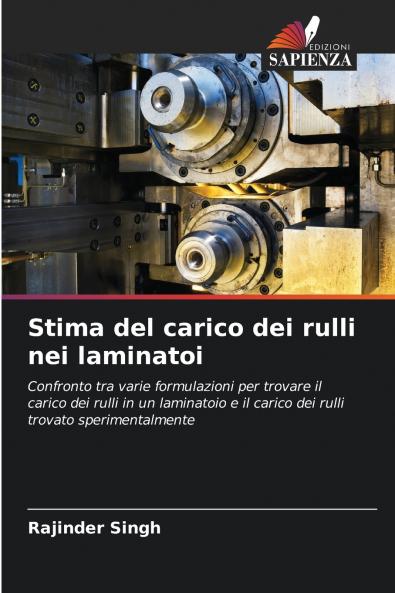 Stima del carico dei rulli nei laminatoi