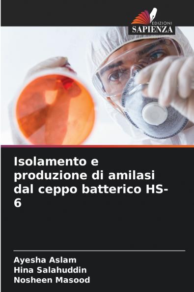 Isolamento e produzione di amilasi dal ceppo batterico HS-6