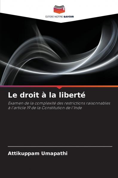 Le droit à la liberté