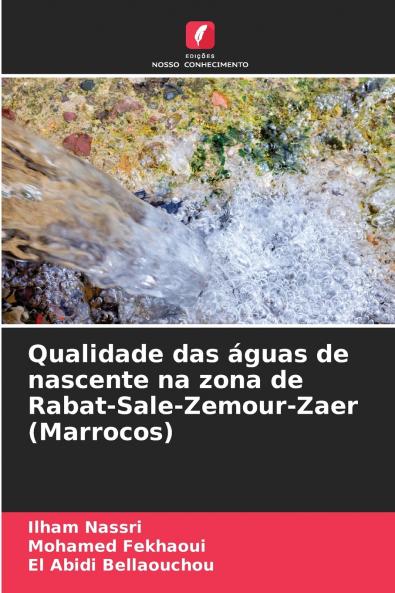 Qualidade das águas de nascente na zona de Rabat-Sale-Zemour-Zaer (Marrocos)