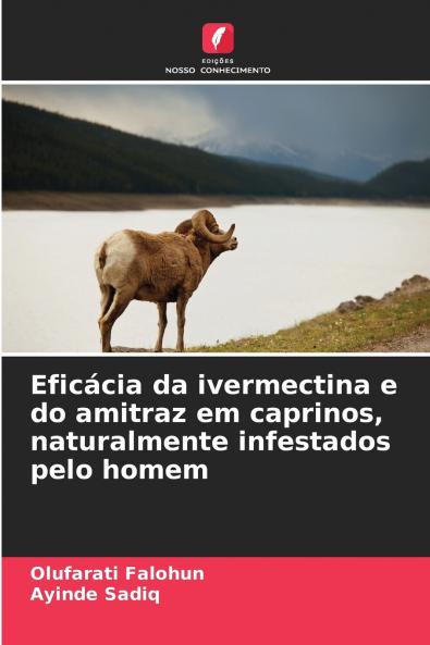 Eficácia da ivermectina e do amitraz em caprinos naturalmente infestados pelo homem