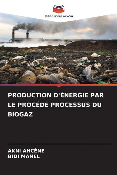 PRODUCTION D'ÉNERGIE PAR LE PROCÉDÉ PROCESSUS DU BIOGAZ
