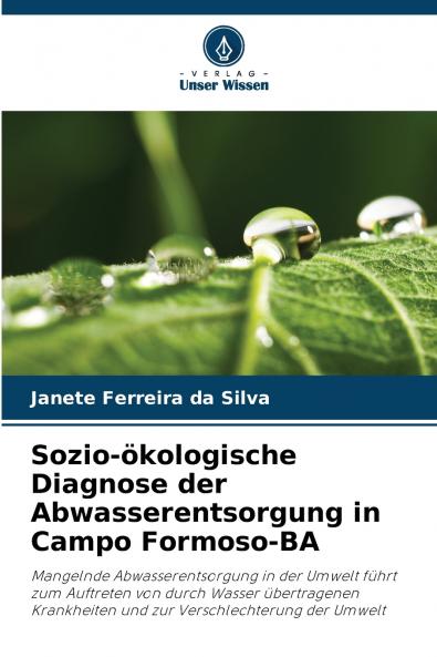 Sozio-ökologische Diagnose der Abwasserentsorgung in Campo Formoso-BA