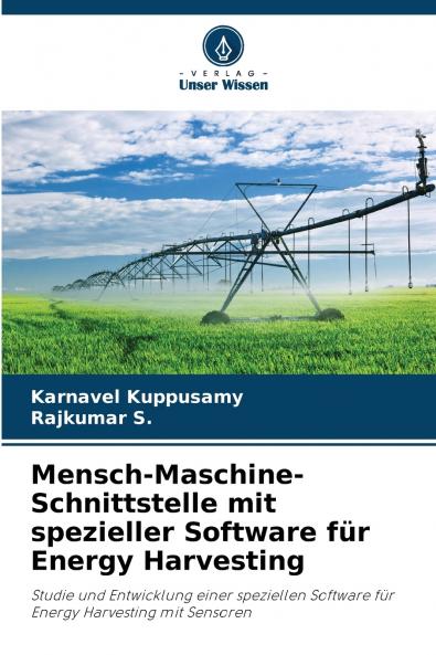 Mensch-Maschine-Schnittstelle mit spezieller Software für Energy Harvesting