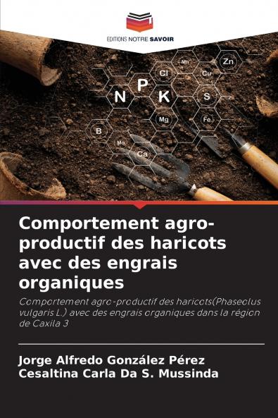 Comportement agro-productif des haricots avec des engrais organiques