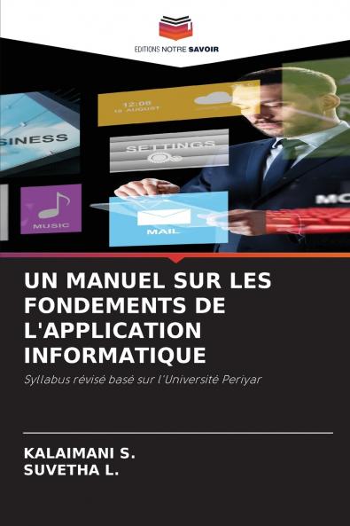 UN MANUEL SUR LES FONDEMENTS DE L'APPLICATION INFORMATIQUE