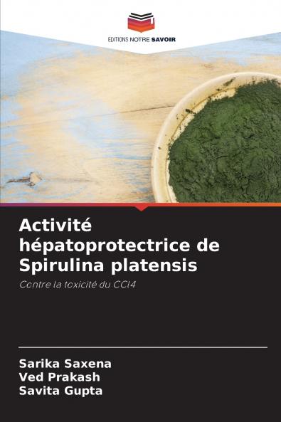 Activité hépatoprotectrice de Spirulina platensis