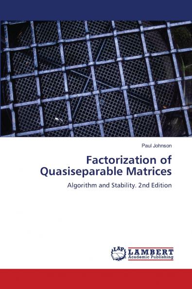 Factorization of Quasiseparable Matrices
