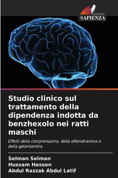 Studio clinico sul trattamento della dipendenza indotta da benzhexolo nei ratti maschi