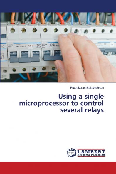 Using a single microprocessor to control several relays