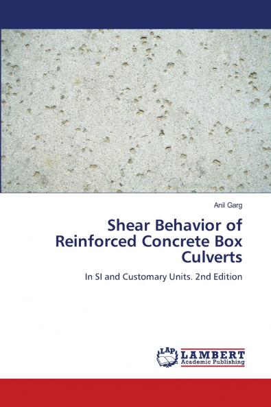 Shear Behavior of Reinforced Concrete Box Culverts
