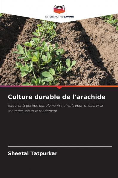 Culture durable de l'arachide