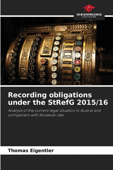 Recording obligations under the StRefG 2015/16