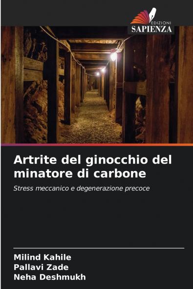 Artrite del ginocchio del minatore di carbone
