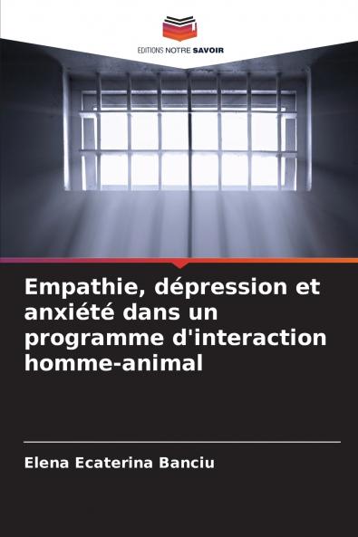 Empathie dépression et anxiété dans un programme d'interaction homme-animal