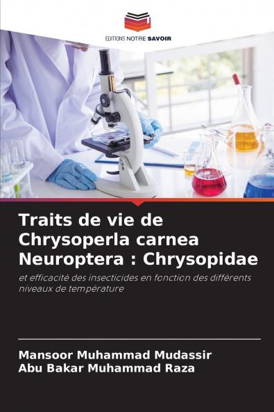 Traits de vie de Chrysoperla carnea Neuroptera