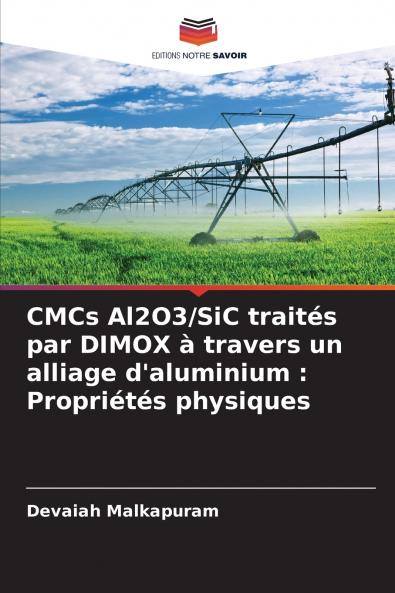 CMCs Al2O3/SiC traités par DIMOX à travers un alliage d'aluminium