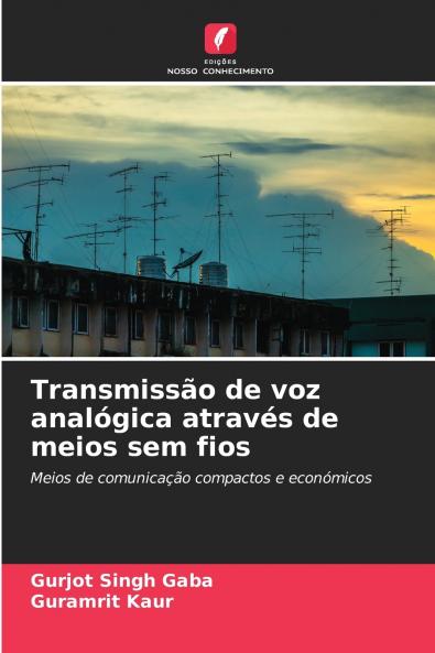 Transmissão de voz analógica através de meios sem fios