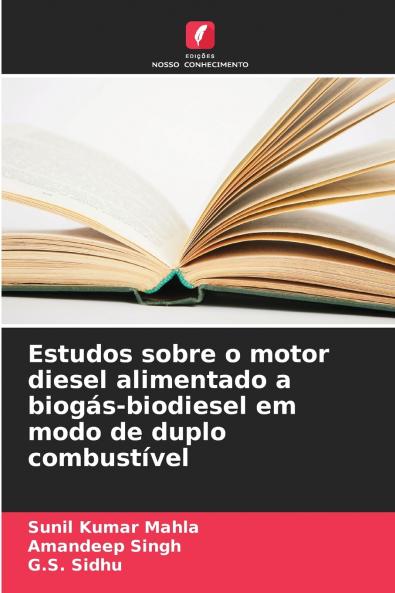 Estudos sobre o motor diesel alimentado a biogás-biodiesel em modo de duplo combustível