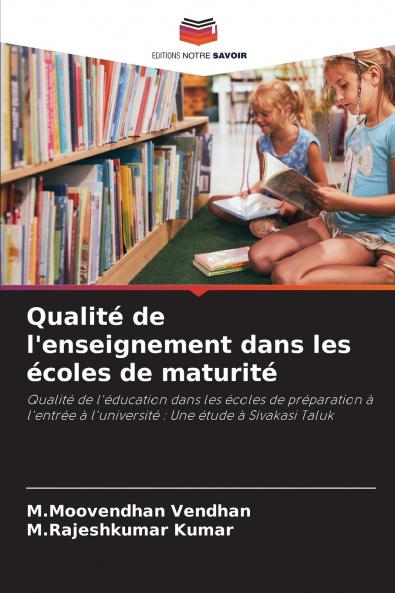 Qualité de l'enseignement dans les écoles de maturité