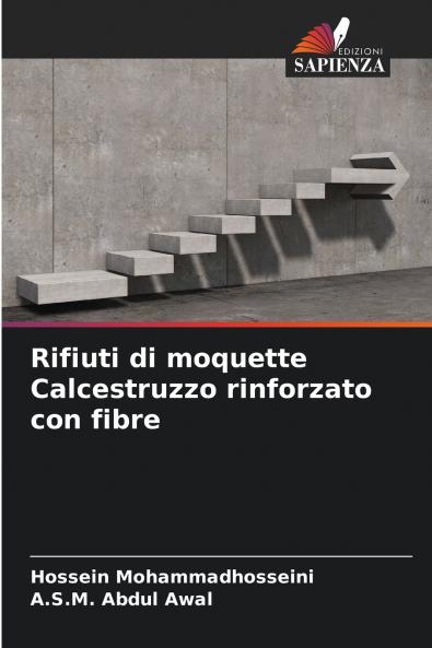 Rifiuti di moquette Calcestruzzo rinforzato con fibre