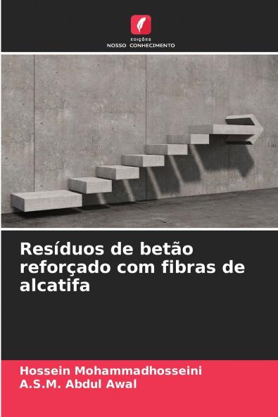 Resíduos de betão reforçado com fibras de alcatifa