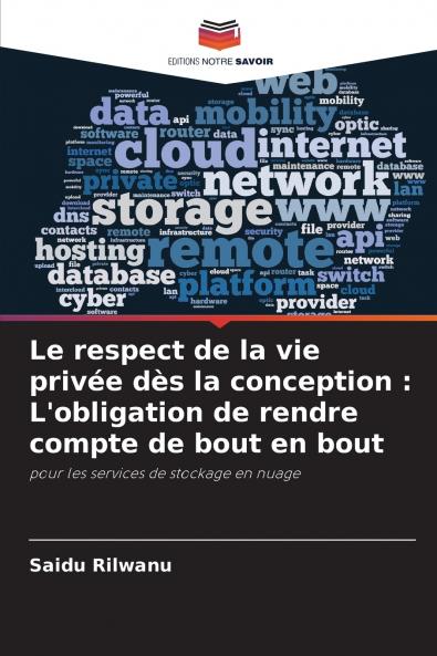 Le respect de la vie privée dès la conception