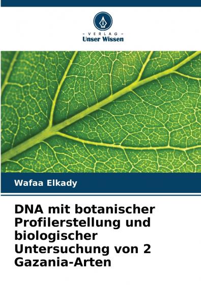 DNA mit botanischer Profilerstellung und biologischer Untersuchung von 2 Gazania-Arten