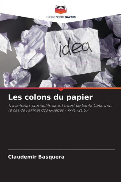 Les colons du papier