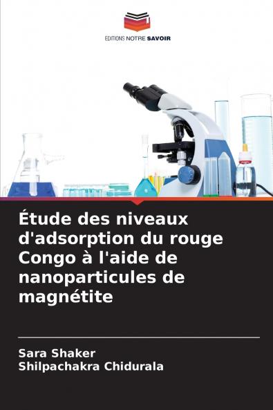 Étude des niveaux d'adsorption du rouge Congo à l'aide de nanoparticules de magnétite