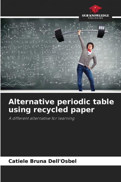 Alternative periodic table using recycled paper