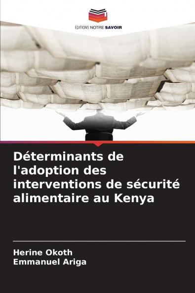 Déterminants de l'adoption des interventions de sécurité alimentaire au Kenya