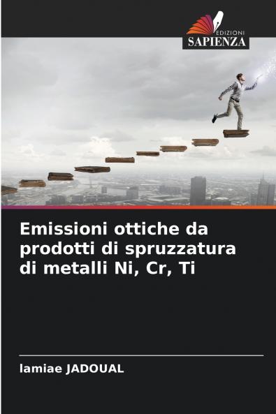 Emissioni ottiche da prodotti di spruzzatura di metalli Ni Cr Ti