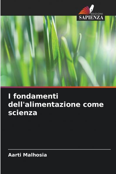 I fondamenti dell'alimentazione come scienza
